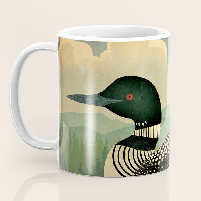 Common Loon Bird Coffee Mug Gallery Image 3