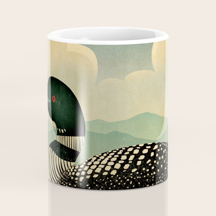 Common Loon Bird Coffee Mug Gallery Image 4