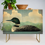 Common Loon Bird Credenza Gallery Image 1
