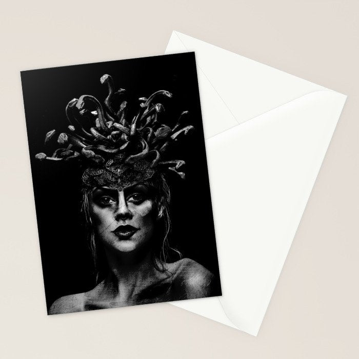 Medusa Stationery Card Gallery Image 2