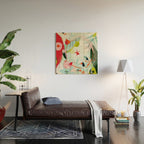 my summer garden Wood Wall Art Gallery Image 2