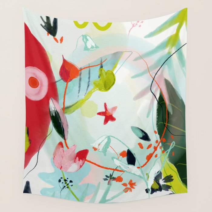 my summer garden Wall Tapestry Gallery Image 4