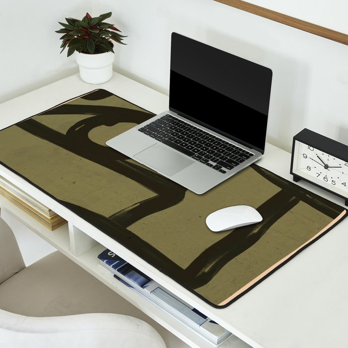 Abstract Line Art Eye 2 Desk Mat Gallery Image 2