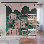 Pumpkin Patch  Wall Mural Gallery Image 1