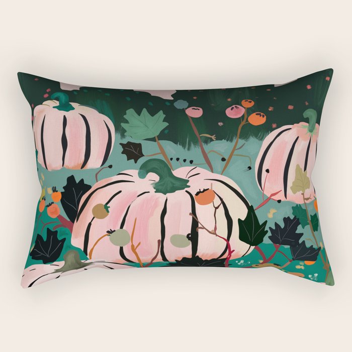 Pumpkin Patch  Rectangular Pillow Gallery Image 2
