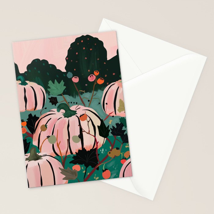 Pumpkin Patch  Stationery Card Gallery Image 2