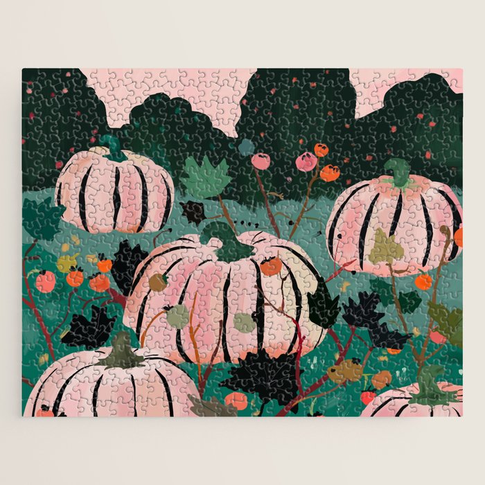 Pumpkin Patch  Jigsaw Puzzle Gallery Image 1