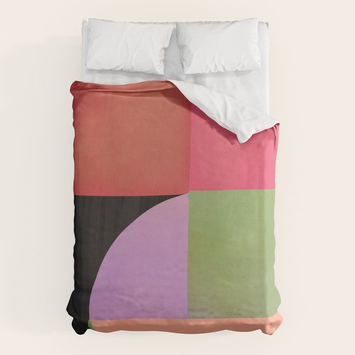 Abstract Shapes 61 Duvet Cover Gallery Image 1