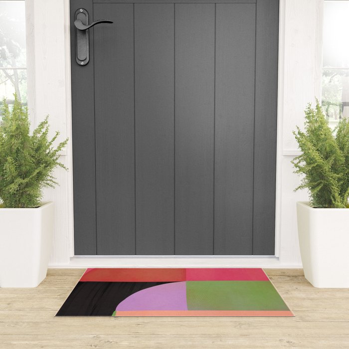 Abstract Shapes 61 Welcome Mat Gallery Image 3