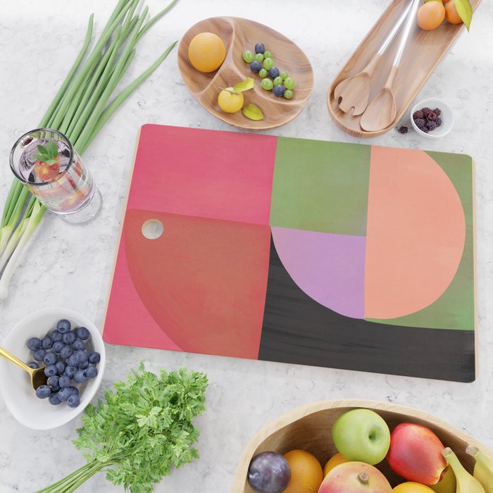 Abstract Shapes 61 Cutting Board Gallery Image 2