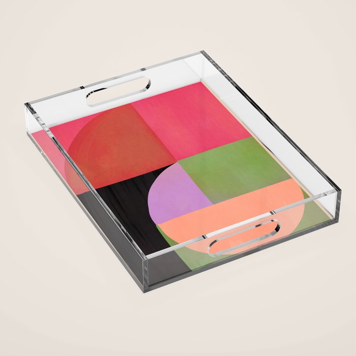 Abstract Shapes 61 Acrylic Tray Gallery Image 1