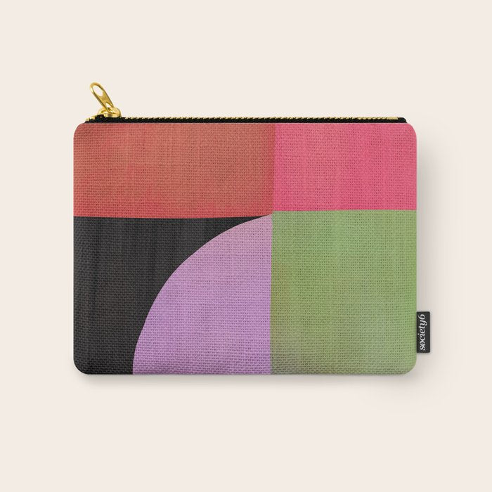 Abstract Shapes 61 Carry All Pouch Gallery Image 1