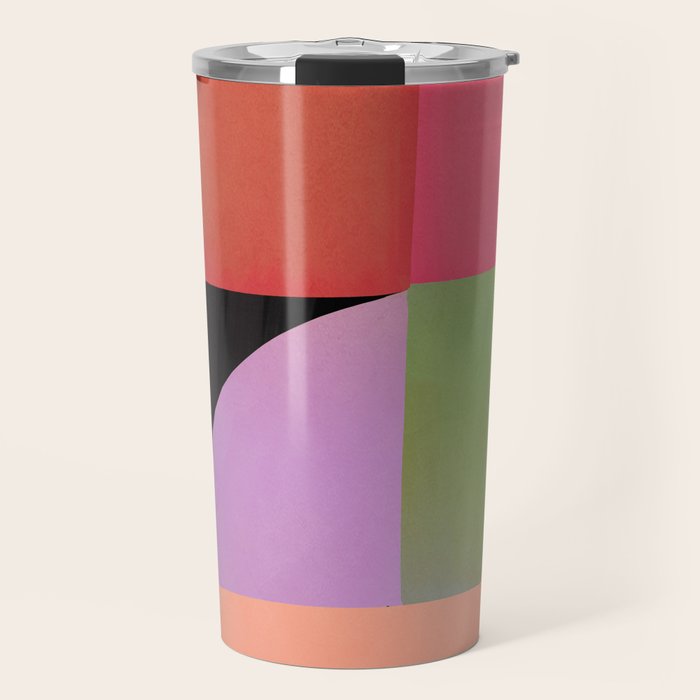 Abstract Shapes 61 Travel Mug Gallery Image 1