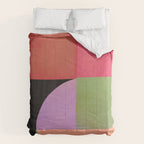 Abstract Shapes 61 Comforter Gallery Image 6