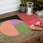 Abstract Shapes 61 Outdoor Rug Gallery Image 2