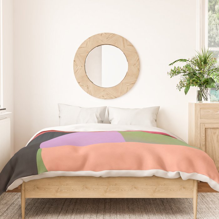 Abstract Shapes 61 Duvet Cover Gallery Image 3