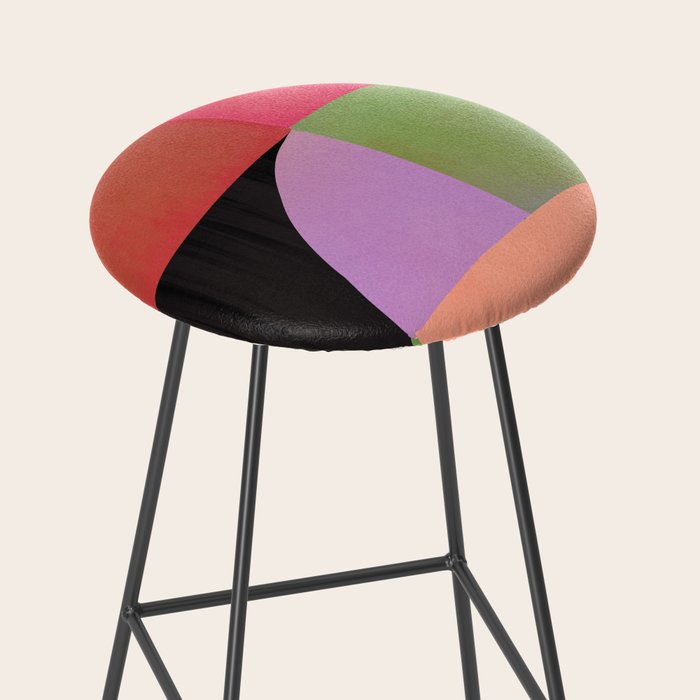 Abstract Shapes 61 Stool Gallery Image 2