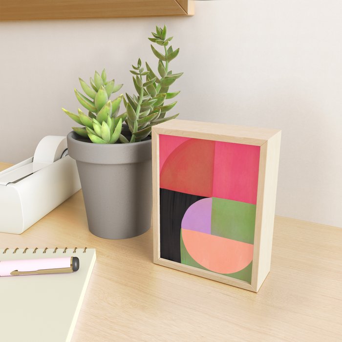 Abstract Shapes 61 Mini Art Print Gallery Image 2