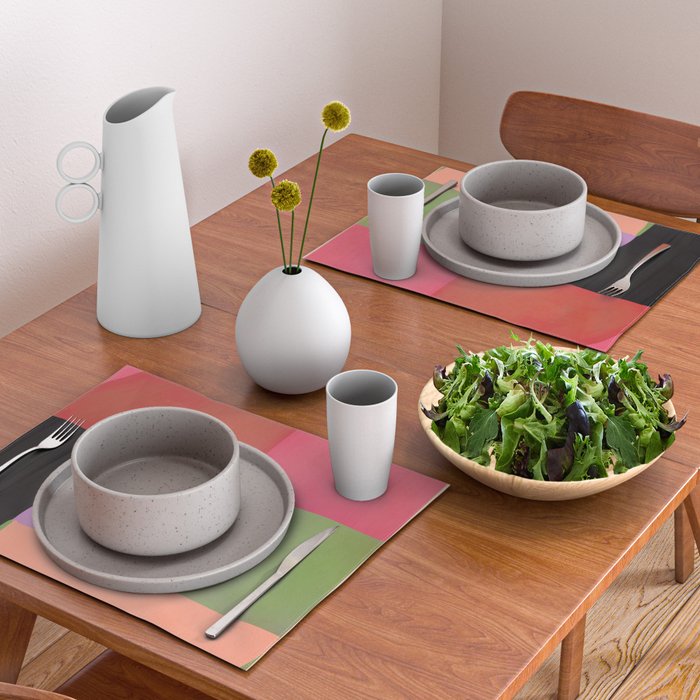 Abstract Shapes 61 Placemat Gallery Image 2