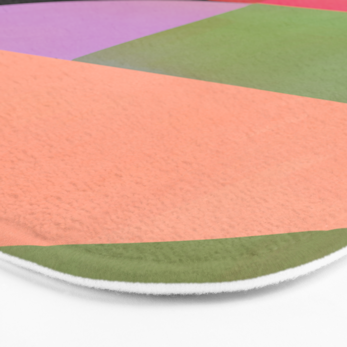 Abstract Shapes 61 Bath Mat Gallery Image 3