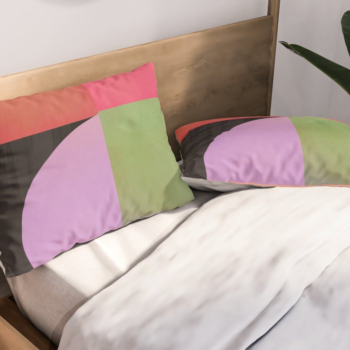 Abstract Shapes 61 Pillow Sham Gallery Image 2