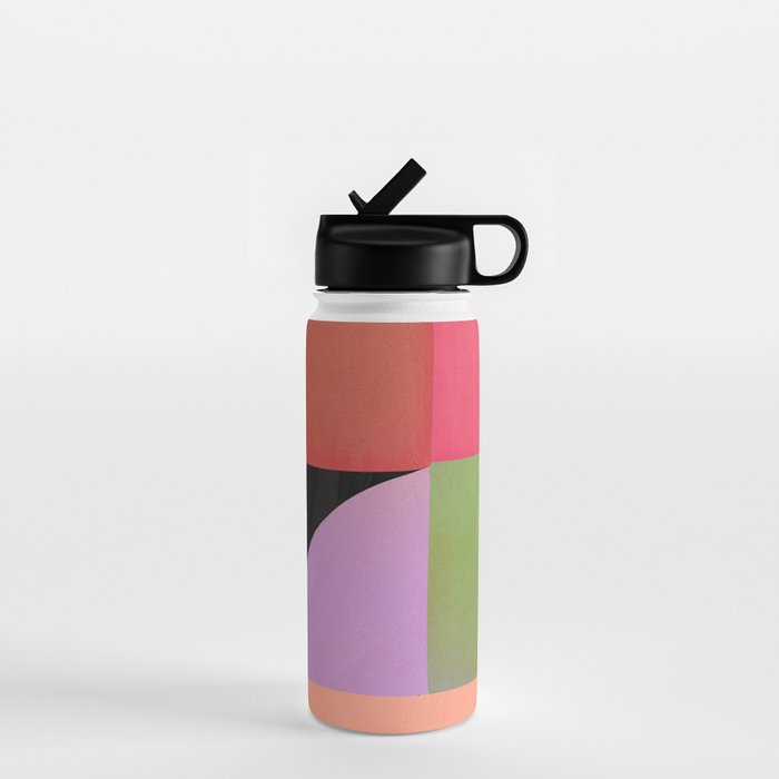 Abstract Shapes 61 Water Bottle Gallery Image 1