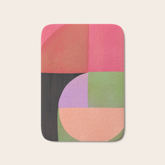 Abstract Shapes 61 Bath Mat Gallery Image 1