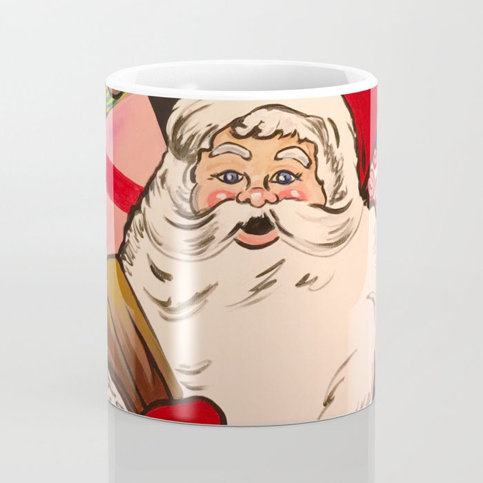 SANTA CLAUS WITH BOXES OF PRESENTS Coffee Mug Gallery Image 4