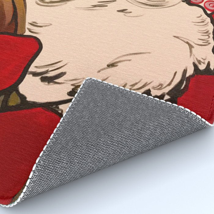 SANTA CLAUS WITH BOXES OF PRESENTS Rug Gallery Image 4