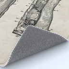 Golf Bag Patent - Caddy Art - Antique Rug Gallery Image 4