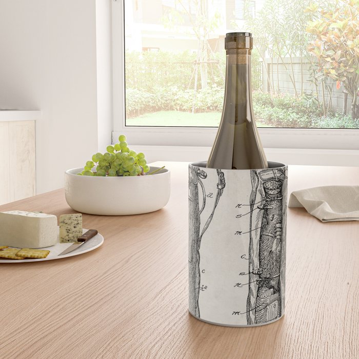 Golf Bag Patent - Caddy Art - Antique Wine Chiller Gallery Image 4