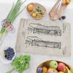 Golf Bag Patent - Caddy Art - Antique Cutting Board Gallery Image 2