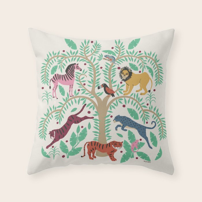 Tree of Life Throw Pillow Gallery Image 6