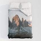 Dolomites sunset panorama - Landscape Photography Comforter Gallery Image 6