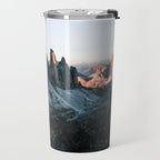Dolomites sunset panorama - Landscape Photography Travel Mug Gallery Image 2