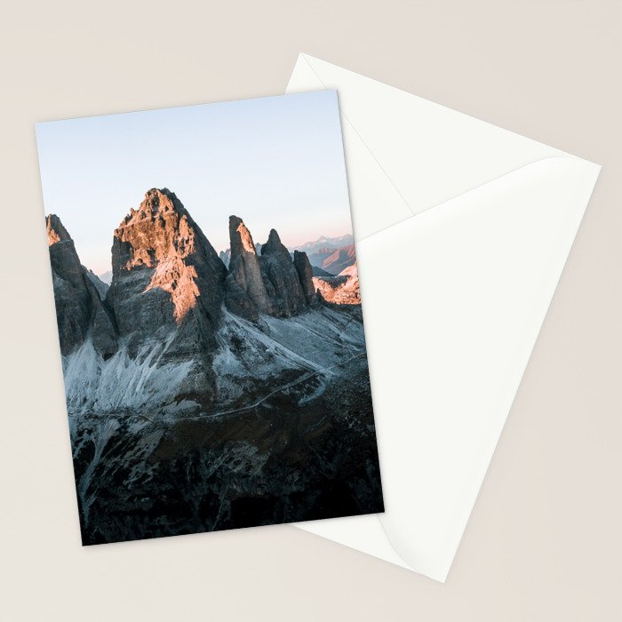 Dolomites sunset panorama - Landscape Photography Stationery Card Gallery Image 2