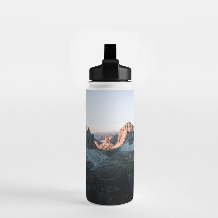 Dolomites sunset panorama - Landscape Photography Water Bottle Gallery Image 2