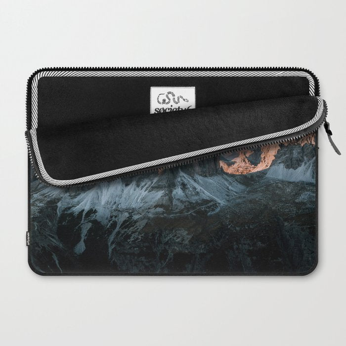 Dolomites sunset panorama - Landscape Photography Laptop Sleeve Gallery Image 2