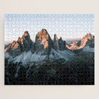 Dolomites sunset panorama - Landscape Photography Jigsaw Puzzle Gallery Image 1