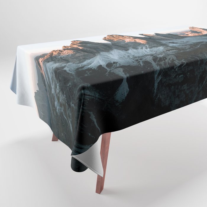 Dolomites sunset panorama - Landscape Photography Tablecloth Gallery Image 1
