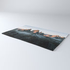 Dolomites sunset panorama - Landscape Photography Rug Gallery Image 3
