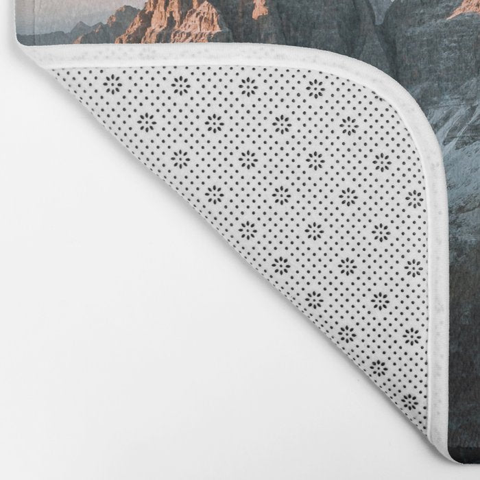 Dolomites sunset panorama - Landscape Photography Bath Mat Gallery Image 2