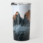 Dolomites sunset panorama - Landscape Photography Travel Mug Gallery Image 3