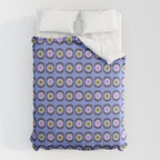 Mid-century Modern Pattern - Blue Comforter Gallery Image 6