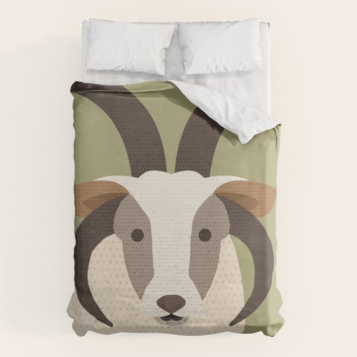 Whimsy Jacob Sheep Duvet Cover Gallery Image 6