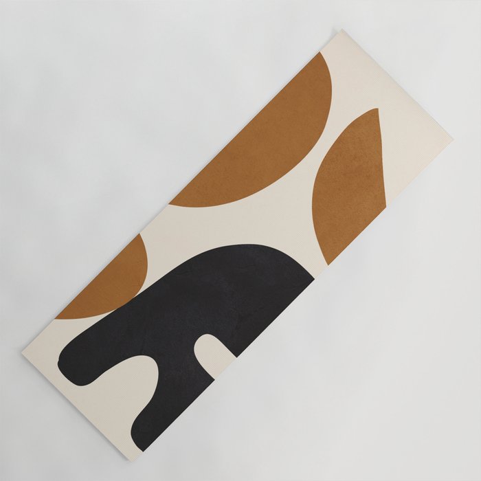 Abstract Art Minimal Shape 4 Yoga Mat Gallery Image 1