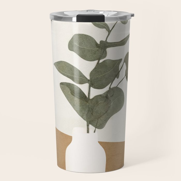 Vase Design 4 Travel Mug Gallery Image 1