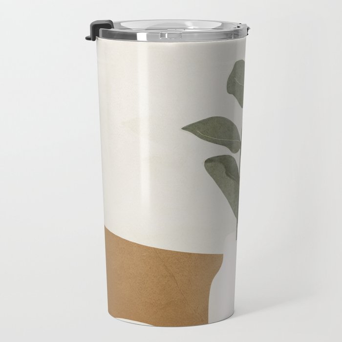 Vase Design 4 Travel Mug Gallery Image 3