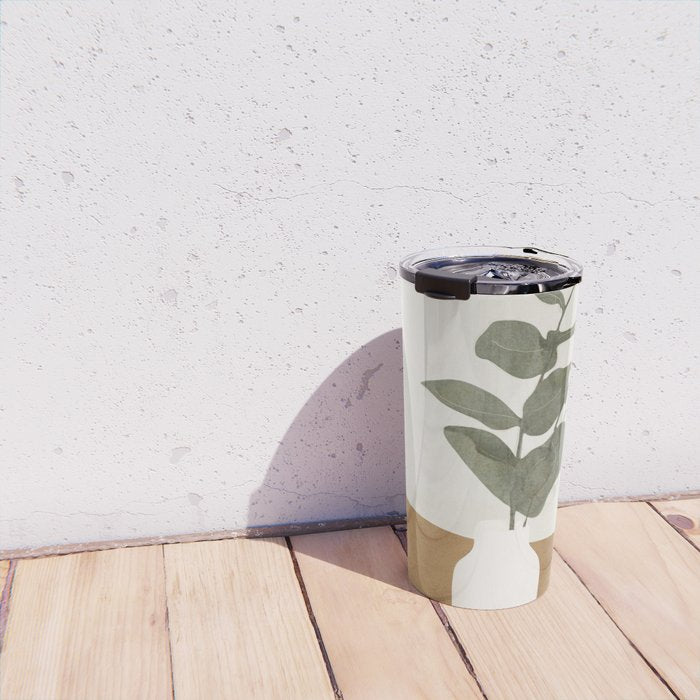 Vase Design 4 Travel Mug Gallery Image 4