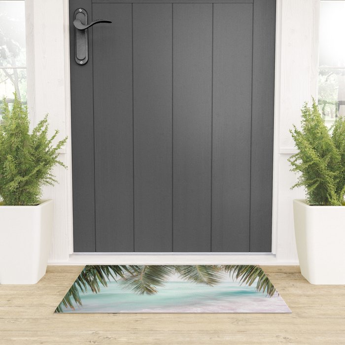 Tropical Escape - Palm Beach Wall Art Print Welcome Mat Gallery Image 3